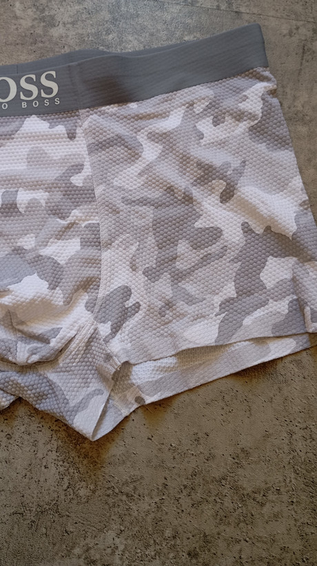 شورت باکسر مردانه BOSS طرح چریکی (Camouflage