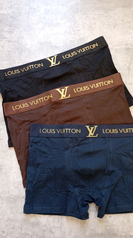 شورت مردانه پادار نخ پنبه کتان کش پهن طرح Louisvuiton