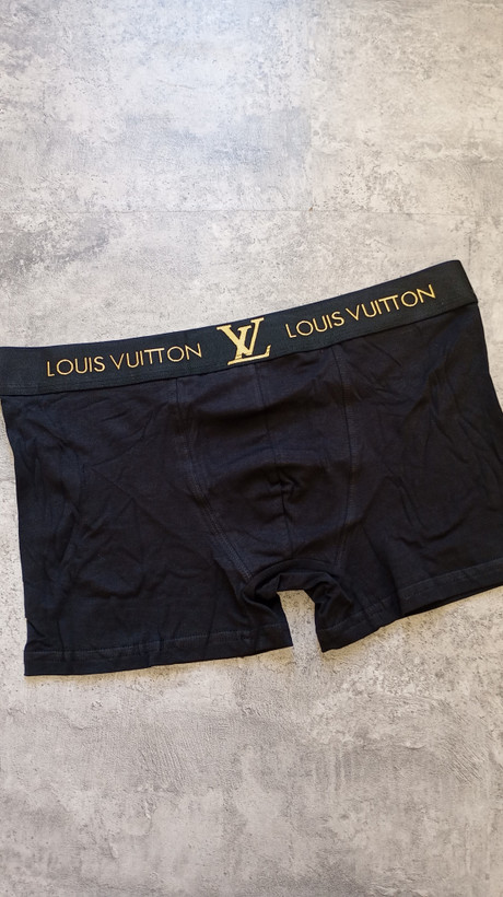 شورت مردانه پادار نخ پنبه کتان کش پهن طرح Louisvuiton